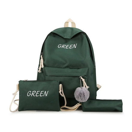 Lovely 1-3rd & 6-12 Years School Backpack Set Super Value Anti-Theft Open Style National for 6-12 Years for School Bag