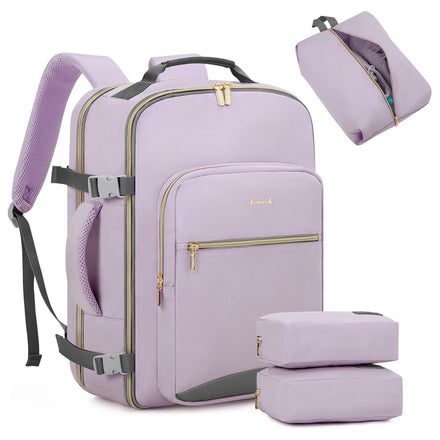 LOVEVOOK 2024 New Style Multifunctional 40L Travel Laptop Backpack Bags Large 4pc/set Fashion Business Outdoor Backpack Unisex