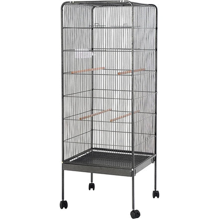 146cm Tall Two Doors Metal Big Size Large Bird Cages for Pet Parrot House Cages Bird Breeding Cage
