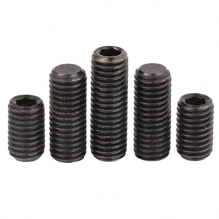 SDPSI DCT M3 M4 M5 M6 M8 M10 Length 3-40mm Black 12.9 Steel Socket Set Grub Screw Cup Point Screws