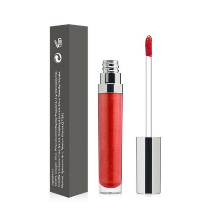 Juicy Mirror-shine Finish Cosmetics Moisturizing Lip Balm & Gloss Private Label 2in1 Soft Tubes Pink Non-sticky Lip Gloss Balm