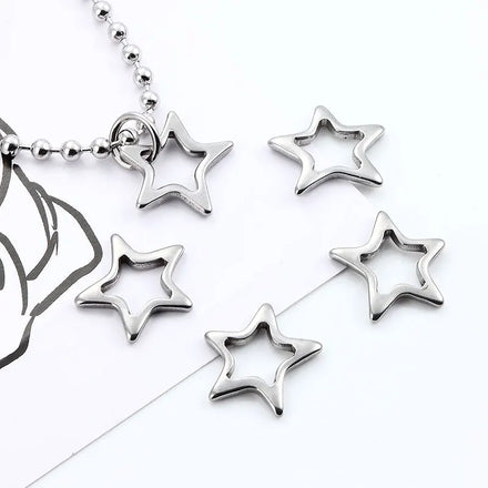 Titanium Stainless Steel Pendant Unique Style Waterproof Necklace DIY Jewelry Making Women/Men Jewelry Findings & Components