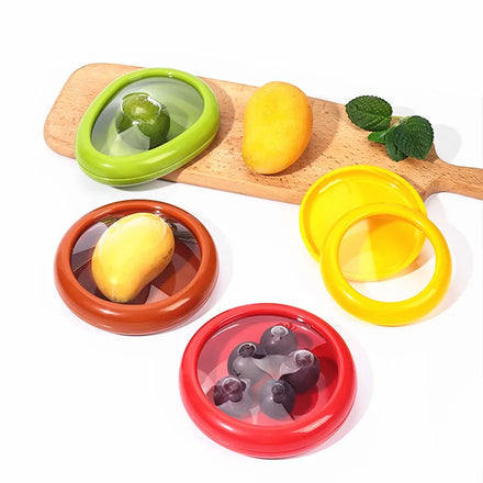 Silicone Fruit Vegetable Anti-Oxidation Storage Box Fruit Storage Containers for Fridge
