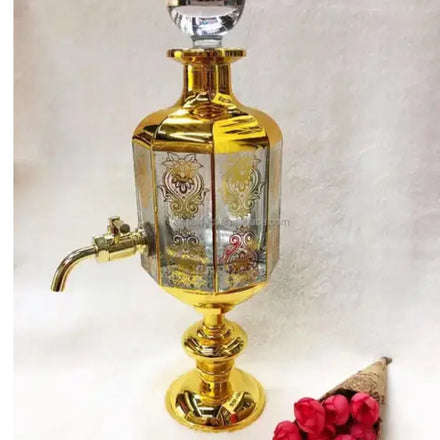 Arabic Style Handmade Lead Free Perfume Glass Bottle Decanter