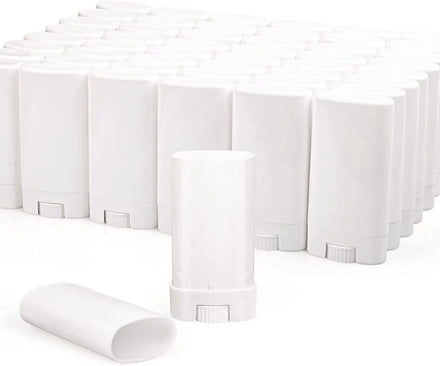 BPA Free Food Grade Plastic Empty Deodorant Container Stick Twist up Deodorant Cream Tube Empty Deodorant Container