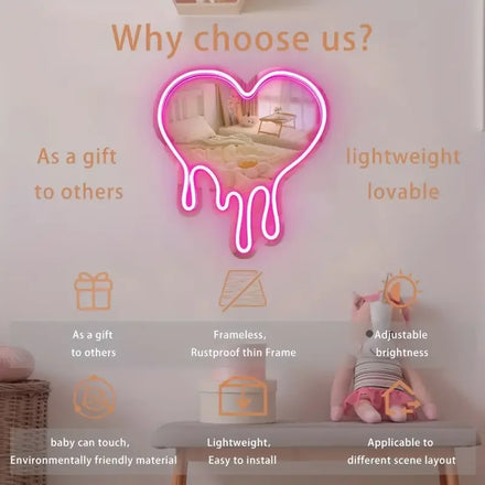 Rebow Professional Factory Dropshipping Pink Love Cheap Grass Wallneon Bride to Be Neon Light Sign for Wedding