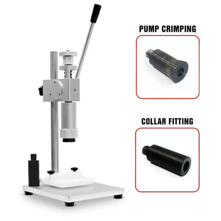 Perfume Capping Machine Perfume Bottle Pressing Pump Metal Sprayer Sealing Machine