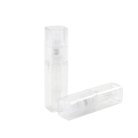 35ml Plastic Square Spray Bottle with Texture for Powder Products