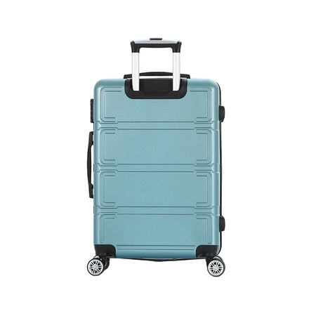 Skd Manufacturer's Luxury New Style 20 24 28 Inches Waterproof ABS PC Material Luggage Aluminum Trolley 4-Wheel 360