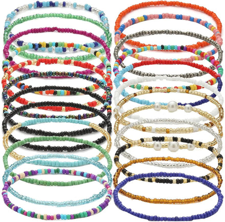 2025 Trendy Handmade Rice Beads Chain Bracelet Bohemian Bracelet Beaded Bracelets for Women