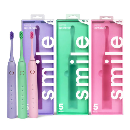 Wholesale Private Label Charging Electric Toothbrush With Three Brushing Modes