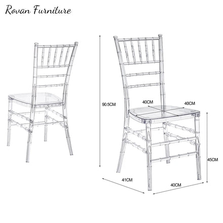 RTS TOP Wedding Chair and Table Hire Throne Chairs Wedding Acrylic Chairs Wedding