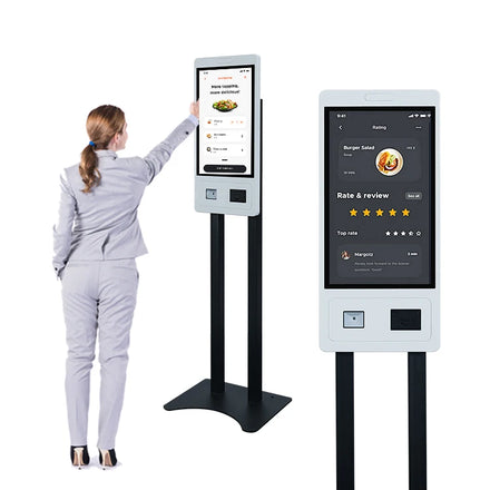 Modern 21.5 Inch Touchscreen Self Service Payment Terminal Kiosk
