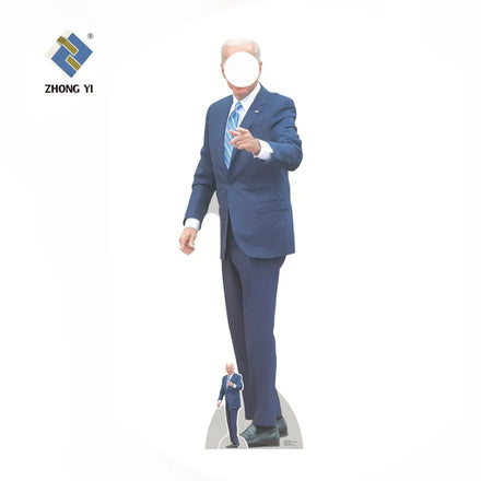 Customized Outdoor Life Size People Cardboard Cutout Display Standee for Promotion