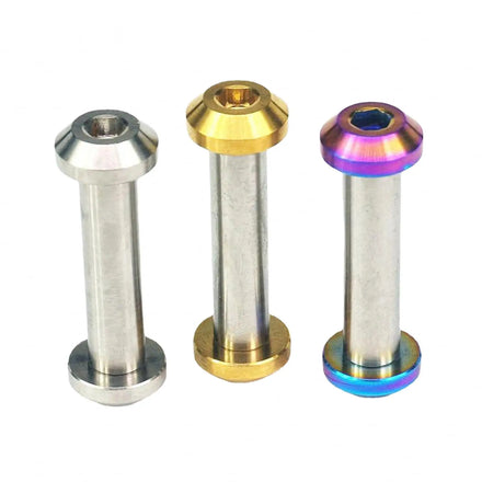 SDPSI DCT M6x33mm Ti/Golden/Rainbow GR5 Titanium Bolts Rod Nut for Bike Rear Suspension