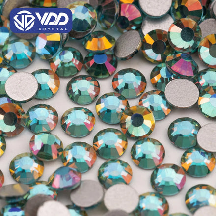 VDD 353 Magma-Aquamarine SS6-SS30 New Color Glass Rhinestones Crystal Flatback Stones Glitter Nail Art DIY Crafts Accessories