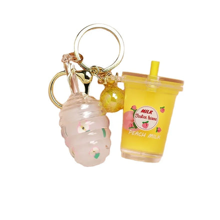 Private Label Lip Oil with Keychains Long Lasting Vegan Lip Oil Gloss Moisturizing Lipgloss Custom Logo
