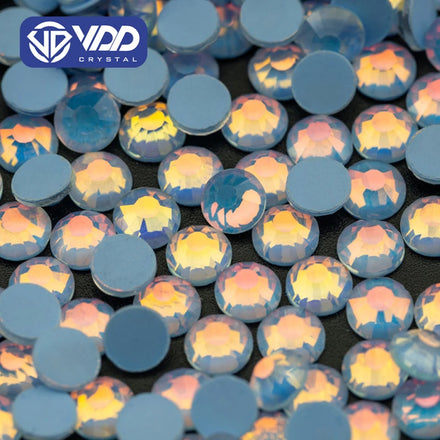 VDD 405 Blue-Nebula SS6-SS30 Glass Rhinestone Crystal Flatback Strass Stone for Nail Art Accessories DIY Crafts Decoration