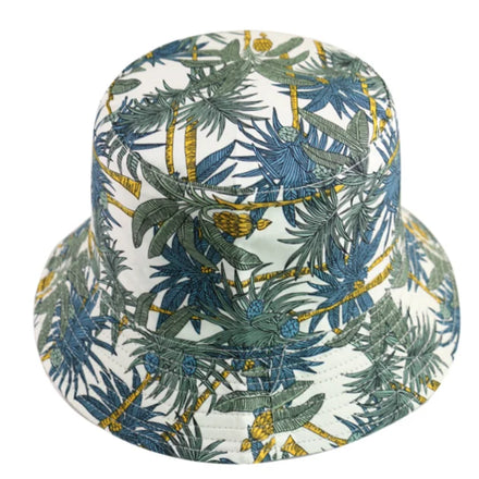 2025 Outdoor Custom Logo Patch Sun Beach Hat Flower Lifeguard Hawaiian Polyester/Cotton Unisex Casual Character Summer