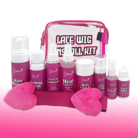 New Arrival Custom Logo Private Label Strong Hold Edge Control Hair Wax Stick Wig Install Kits