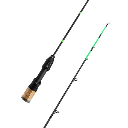 Factory Direct Evolve Finesse Reel Seat Fishing Tackle Winter Cork Handle Ice Mini Fishing Rod