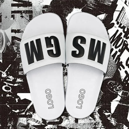 Wholesale Custom Logo Men's Summer Sandals Waterproof and Anti-Slip EVA Slippers for Spring