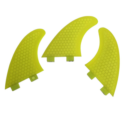 Top Quality Double Tabs Fins Honeycomb Surfboard Thruster Surfing Fin Tri Set G7 for Surf Sport