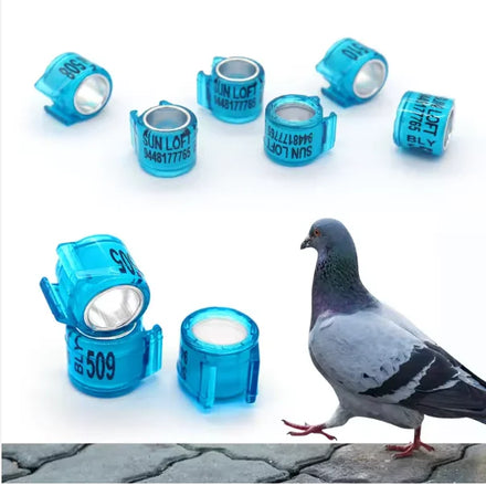 Good Quality Colorful Numbered Identification Pigeon Birds Leg Rings Pet Products for Birds Pigeon Ring