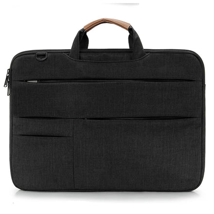 Convertible Laptop Backpack 15.6 Inch Polyester Shoulder Messenger Bag Laptop Case Business Rucksack