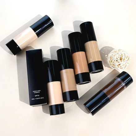 Wholesale Original Long Lasting Mate Foundation Fond De Teint Pour Peau Noir High End Stay Matte Liquid Foundation