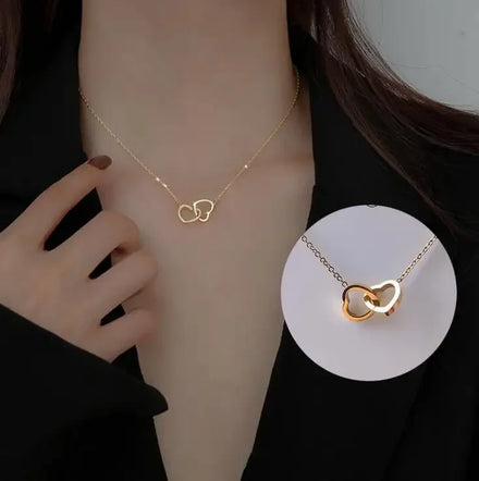 High Quality 316L Stainless Steel Necklace Exquisite Heart Pendant Necklace Mother'Day Birthday Gift Jewelry