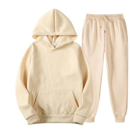 Wholesale Hoodies Plain Plus Size Unisex Sweat Track Women Sweat Suits Set Men's Jogging Track Custom With Logo Tracksuits