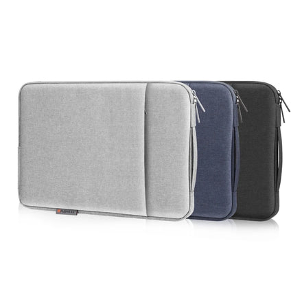 Factory HAWEEL Laptop Sleeve Case Zipper Briefcase Bag With Handle for 12.5-13.5 Inch Laptop(Gray Blue)