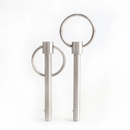 5mm Dia Stainless Steel Quick Release Ball Lock Pin with Ring Fasteners