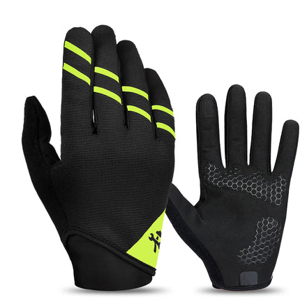 Windproof Cycling Gloves Bicycle Motorcycle Long Finger Gloves Anti-slip Waterproof Sports Gloves