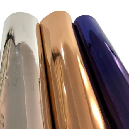 Shiny Holographic Synthetic PU Faux Mirror Leather Waterproof Metal Leather Bags Bows Furniture Chairs Upholstery Luggage Craft