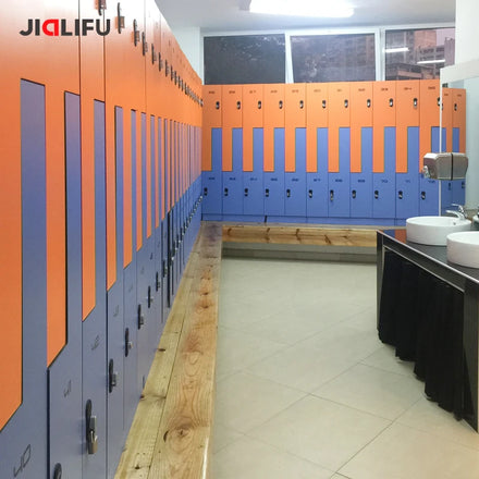 JIALIFU Modern Waterproof Compact Laminated Gym Lockers for Athletic Club and Sauna Room