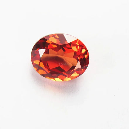 Lab Created Corundum Yellow Sapphire Gemstones Stones Synthetic Corundum #55 Padparadscha Sapphire