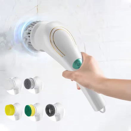 New Electric Dish Washing Gun Spin Scrubber Sink Cleaner Bathroom Bathtub Kitchen Cleaning Brush