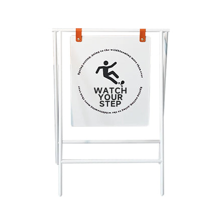 Customized Modern Minimalist Design with Double-sided Floor to Ceiling Display Sign