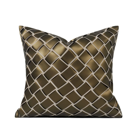 Tiff Home the New 45*45cm Khaki Luxury Decorative Removable Throw Pillow Cover Home Decor Outdoor Chair Car Car Seat Cushion