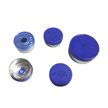 Blue Color Tear off Cap Transparent Blue 2ml Vial Glass Flip-off Cap 10ml Glass Vial Caps