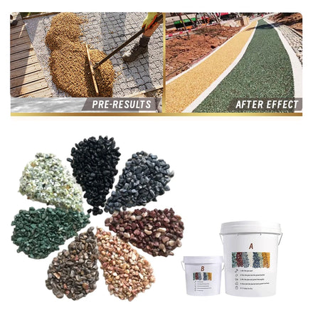 Modern Design Decorative Garden Gravel Stone Natural Colored Pea Gravel for Landscaping and Park Applications