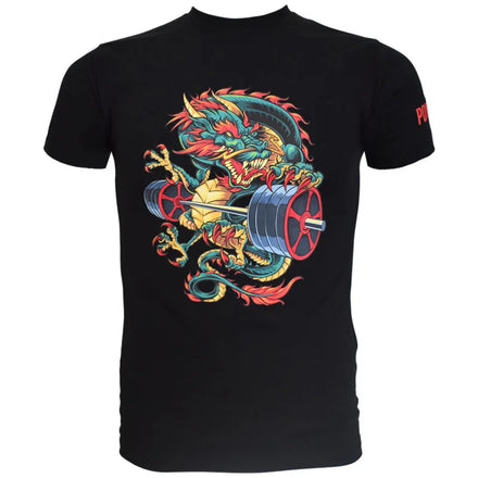 POWER DRAGON Bodybuilding Fitness Power Lift Non-slip Silicone Can Be Customized LOGO Cotton