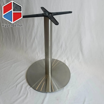 Cafe Restaurant Design Gold Table Base for Round Cafe Table 60cm to 90cm