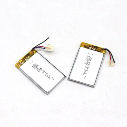 JXR Li Polymer Battery Pouch 403048 JXR403048 3.7v 600mAh 4x30x48mm 800 Cycles for Digital Camera