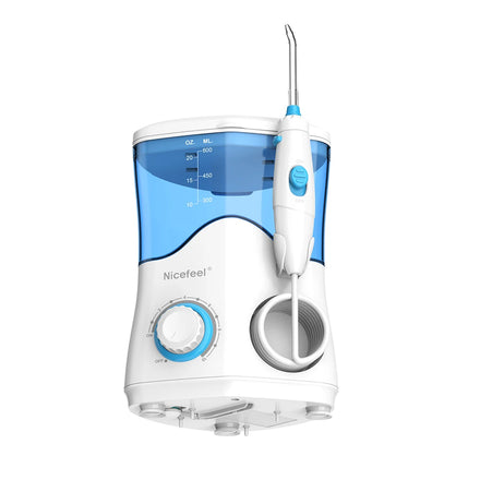 Nicefeel 600ml IPX4 Waterproof Toothbrush and Water Flosser Oral Irrigator Multi-Purpose Oral Hygiene Products and Convenient