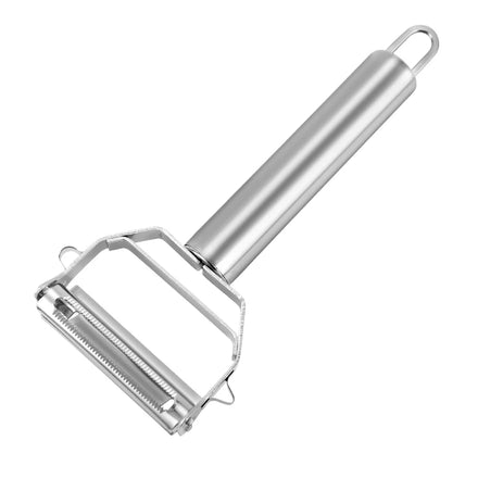 Sharp Vegetable Peeler Stainless Steel 2 in 1 Julienne Vegetable Peeler Perfect for Carrot Potato Cucumber Gadget
