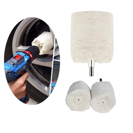 Customizable 6MM Shaft Bore and Curved Metal Polishing Wheel Medium Hardness with OEM Support