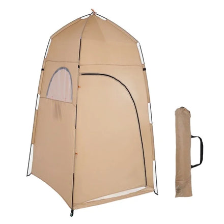 WOQI Portable Outdoor Family Tent Single ABS Shelter for Beach Camping for 2 Person Shower Changing Clothes Private Camping